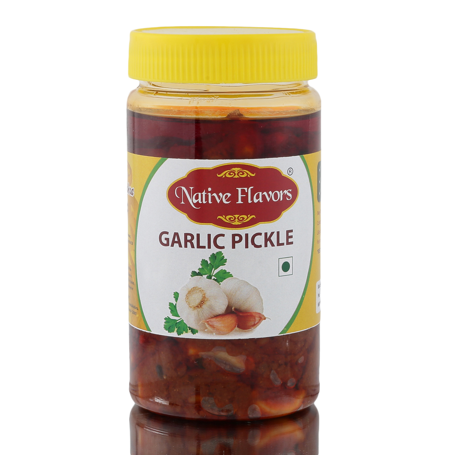 Garlic Pickle 400gm | ₹170.00 – Native Flavors