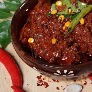 Red Chilli Pickle – Without Garlic<br>500 gm | ₹200.00</br>